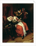 The Patient and the Doctor, 1660s by Jan Havicksz. Steen