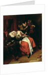 The Patient and the Doctor, 1660s by Jan Havicksz. Steen