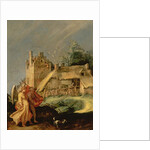 Landscape with Tobias and the Angel, 1610-15 by Abraham Bloemaert