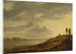 Sunset over a River, 1650s by Aelbert Cuyp