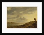 Sunset over a River, 1650s by Aelbert Cuyp