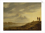 Sunset over a River, 1650s by Aelbert Cuyp