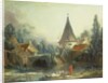 Landscape near Beauvais, early 1740s by Francois Boucher