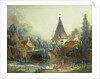 Landscape near Beauvais, early 1740s by Francois Boucher