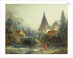 Landscape near Beauvais, early 1740s by Francois Boucher