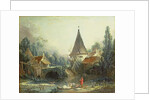 Landscape near Beauvais, early 1740s by Francois Boucher