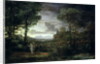 Landscape with Jacob Wrestling with the Angel, or Night, 1672 by Claude Lorrain