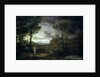 Landscape with Jacob Wrestling with the Angel, or Night, 1672 by Claude Lorrain