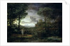 Landscape with Jacob Wrestling with the Angel, or Night, 1672 by Claude Lorrain