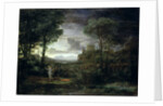Landscape with Jacob Wrestling with the Angel, or Night, 1672 by Claude Lorrain