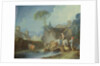 Crossing the Bridge, late 1730s by Francois Boucher