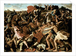 Victory of Joshua over the Amalekites, 1625-6 by Nicolas Poussin
