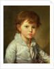 Portrait of Count Stroganov as a Child, 1778 by Jean Baptiste Greuze