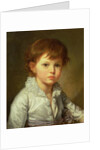Portrait of Count Stroganov as a Child, 1778 by Jean Baptiste Greuze