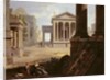 Square in an Ancient City, late 1630s by Jean Lemaire