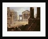 Square in an Ancient City, late 1630s by Jean Lemaire