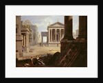 Square in an Ancient City, late 1630s by Jean Lemaire