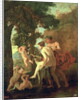 Venus, Faun and Putti, early 1630s by Nicolas Poussin