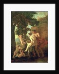 Venus, Faun and Putti, early 1630s by Nicolas Poussin