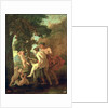 Venus, Faun and Putti, early 1630s by Nicolas Poussin