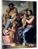 The Holy Family with St. Elizabeth and John the Baptist, 1655 by Nicolas Poussin
