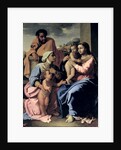 The Holy Family with St. Elizabeth and John the Baptist, 1655 by Nicolas Poussin
