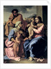 The Holy Family with St. Elizabeth and John the Baptist, 1655 by Nicolas Poussin