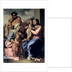 The Holy Family with St. Elizabeth and John the Baptist, 1655 by Nicolas Poussin