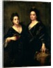 Portrait of Two Actresses, 1699 by Jean Baptiste Santerre