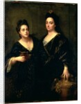 Portrait of Two Actresses, 1699 by Jean Baptiste Santerre
