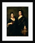 Portrait of Two Actresses, 1699 by Jean Baptiste Santerre