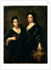 Portrait of Two Actresses, 1699 by Jean Baptiste Santerre