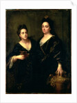 Portrait of Two Actresses, 1699 by Jean Baptiste Santerre