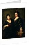 Portrait of Two Actresses, 1699 by Jean Baptiste Santerre