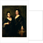 Portrait of Two Actresses, 1699 by Jean Baptiste Santerre