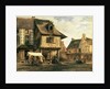 Market Place in Normandy, c.1832 by Pierre Etienne Theodore Rousseau