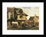 Market Place in Normandy, c.1832 by Pierre Etienne Theodore Rousseau