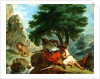 Lion Hunt in Morocco, 1854 by Ferdinand Victor Eugene Delacroix
