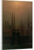 Night in a Harbour, c.1818-20 by Caspar David Friedrich