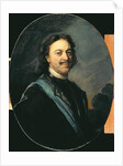 Portrait of Peter I, after 1725 by Andrei Matveyev