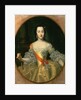 Portrait of Grand Duchess Yekatrina Alexeyevna, later Catherine II, c.1745 by Georg Christoph Grooth