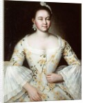 Portrait of the wife of Mikhail Yakovlev, after 1756 by Ivan Yakovlevich Vishnyakov