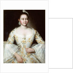 Portrait of the wife of Mikhail Yakovlev, after 1756 by Ivan Yakovlevich Vishnyakov