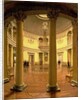 Interior of the Rotunda in the Winter Palace, 1834 by Yefim Tukharinov