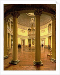Interior of the Rotunda in the Winter Palace, 1834 by Yefim Tukharinov