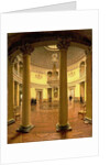 Interior of the Rotunda in the Winter Palace, 1834 by Yefim Tukharinov