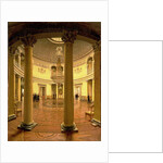 Interior of the Rotunda in the Winter Palace, 1834 by Yefim Tukharinov