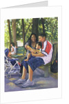 Family in the Park, 1999 by Colin Bootman