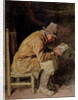 Study of a Countryman Reading by William Henry Hunt