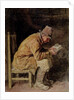 Study of a Countryman Reading by William Henry Hunt